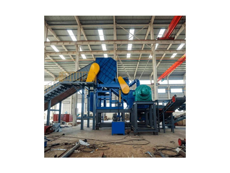 Heavy Duty Scrap Steel Shredder — industrial equipment by Miracle Machinery