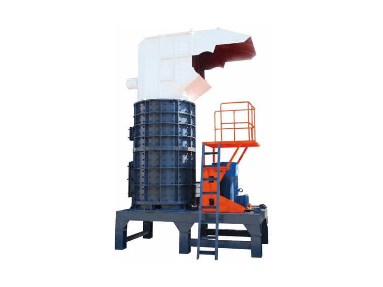 Vertical crusher and horizontal crusher units